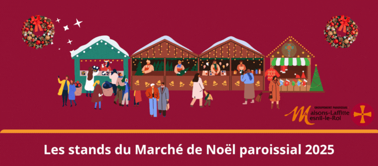 Les stands du groupement paroissial 2025.