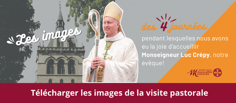Les images de la visite pastorale.