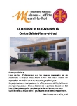 Feuillet - EXTENSION et REVOVATION du Centre Saints Pierre et Paul_db